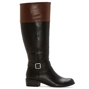 St John Bay Dan Wood Black Multi Boots